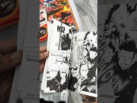 Anime Comic Book Jujutsu Kaisen Series #gojo #anime  #manga  #comic #viral