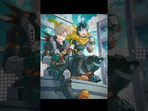 Bakugo and Deku edit||My Hero Academia Characters Anime Manga Series Cool Cute Amazing Friends!!!🧡💚