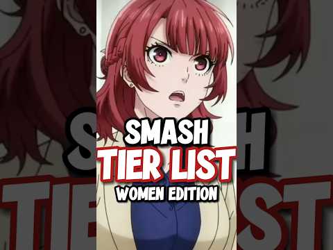 Blue Lock Smash Tier List Pt 5 Women Edition #anime #manga #bluelock #isagiyoichi
