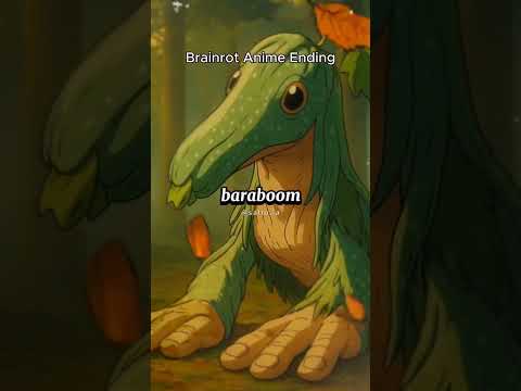 Brainrot Anime Ending by @Salloia #brainrot #anime #shorts #editing