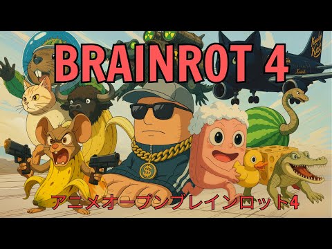 BRAINROT: ANIME OPENING (P.4) | Official Music Video