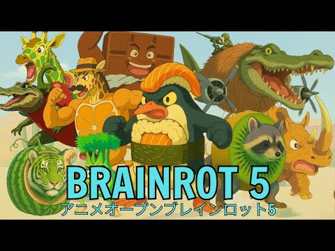 BRAINROT: ANIME OPENING (P.5) | Official Music Video