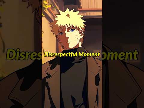 Disrespectful Moments In Naruto ! In Hindi #naruto #narutoshippuden #anime #hindi