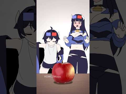 옷을 없애는 마술쇼…! #animation #memes