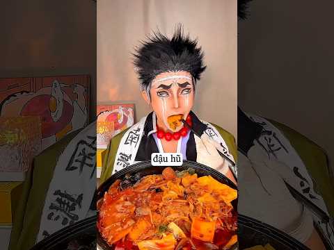 Khi Nhân Vật Anime Mukbang Đồ Ăn Phần 1.