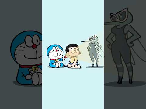MOSQUITO AVENGERS: Doraemon's Gadget Revolution #anime #cartoon #funny #comic #shorts #doraemon