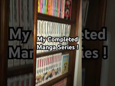 My Completed Manga Series ! #anime #manga #mangacollection #mangacollecting #mangacommunity