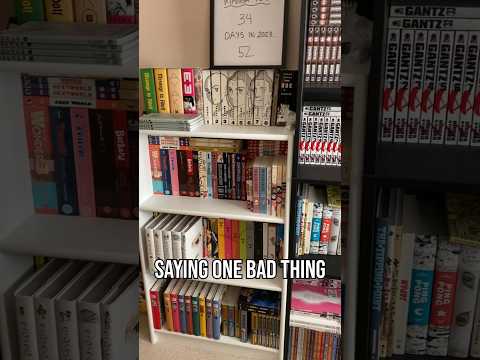 Saying one BAD THING about my favorite manga series! 😳📚 #manga #anime #mangacollection #shorts