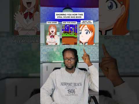 Showing You How This Viral Sound Was Made: Huhahaha From Bleach Anime #shorts