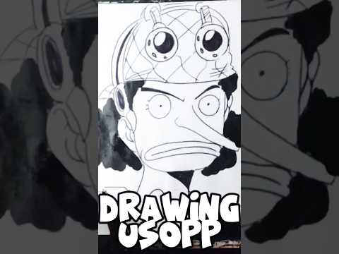 USOPP #shorts #artenopapel #desenhandopersonagens #art #drawing #onepiece #luffy #roronoazoro #zoro