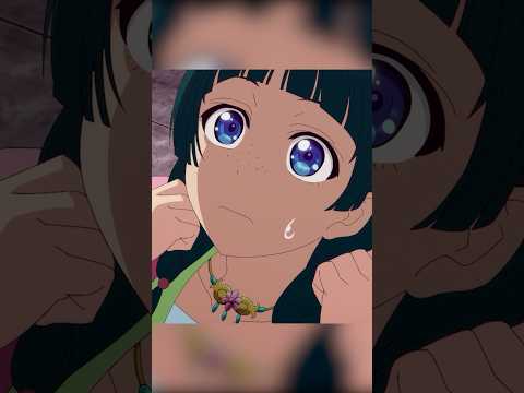 Verbirgt vor allen, dass sie schön ist 😳 #anime