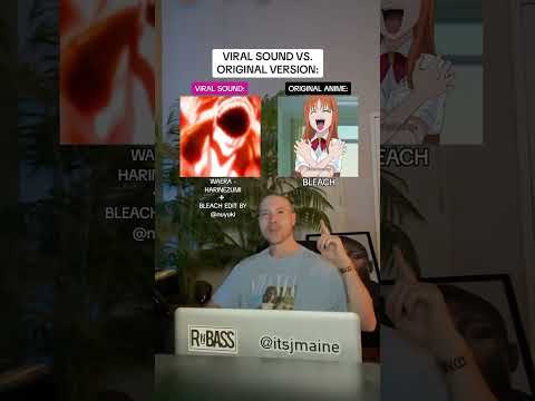 Viral Sound Vs. Original Anime: Bleach Laugh & Edit #shorts #anime