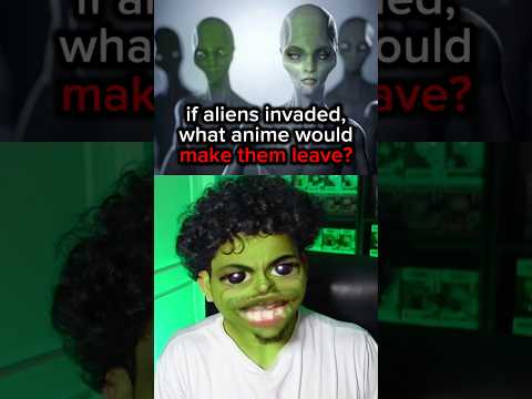 What Anime Would You Show ALIENS? #shorts