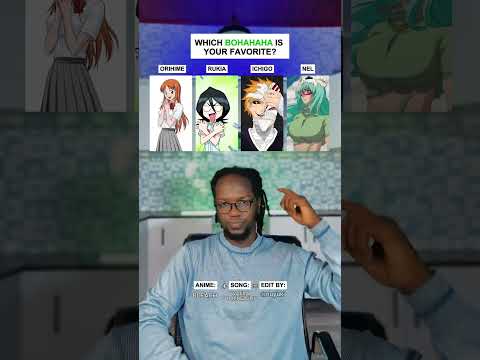 What is Your Favorite Huhahaha From Bleach Anime? #shorts